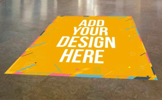 Floor decal